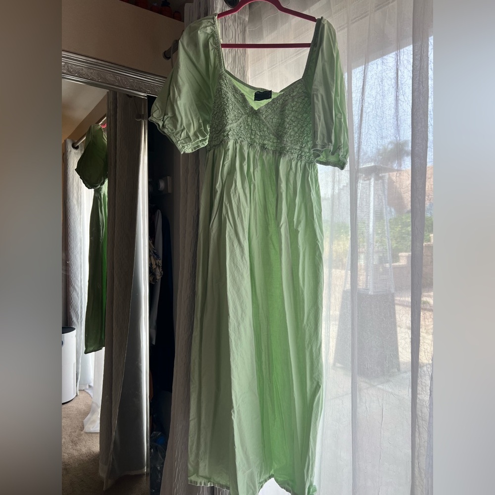 ASOS Light Green Lace Chemise